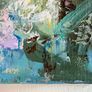 Original Art Original Landscape in Abstract Chateaux Chic Image 3