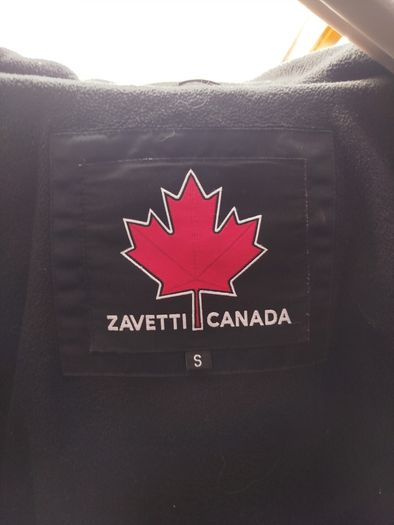 Zavetti Canada Girls Padded Hooded Bomber (Black)