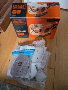 Mouse sander sandpaper