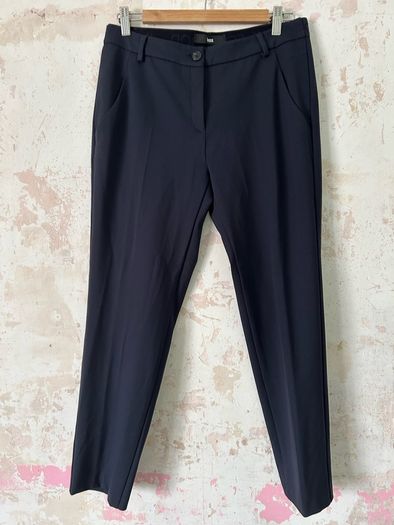 Brax "Style Marons" Navy Casual Jersey Trousers BNWT Size UK 12 / EU 38