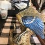 Rare find-blue tit finest porcelain made in Japan -kowa Image 2