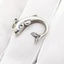 Vintage Silver Dolphin Charm Pendant Image 5