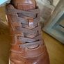 100% leather cognac Polo by Ralph Lauren trainers 5.5 Image 2