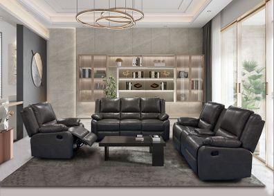 New Leather Sofas Larson Range Free Delivery