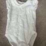 Jacadi girls baby romper with matching vest age 1 months Image 4