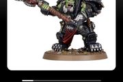 Ork Warboss in Mega Armor Warhammer 40k