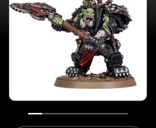 Ork Warboss in Mega Armor Warhammer 40k