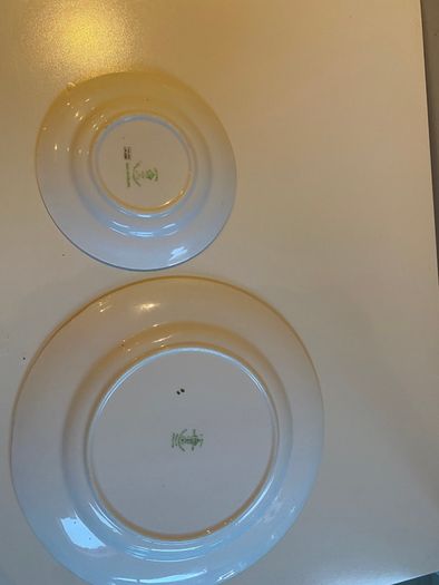 Crown  Staffordshire china eight euro for both pieces