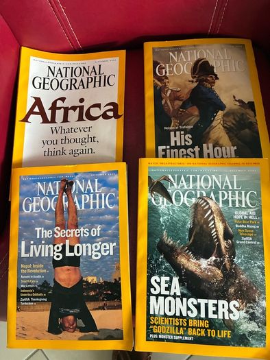2005 National Geographic-12 editions