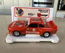 BMW 3.0 CSI Turbo Jagermeister 1/24 Burago Rare