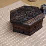 Trinket box carved hardwood Image 3