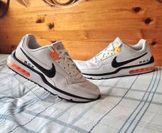 2021 nike air max LTD 3 white leather Size 10 eu 45 in excellent condition