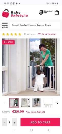 Extendable stair gate
