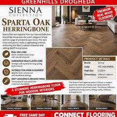 oak herringbone engineered wood flooring