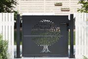 Garden Gate Anthracite 105x80 cm