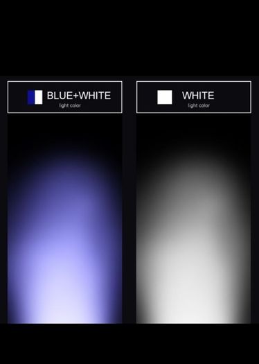 20-50cm Fish tank light with extendable brackets white and blue leds