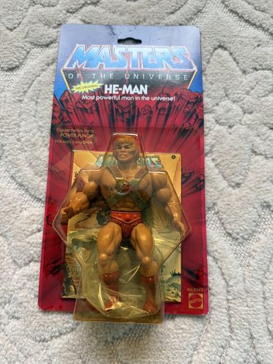 Vintage 1983 Mattel He-Man Masters of the Universe Sealed on Card