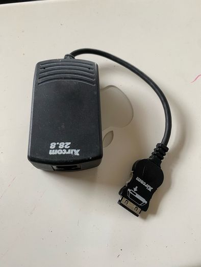 Xircom 28.8K Dial Up Modem Dongle Adapter for Laptops