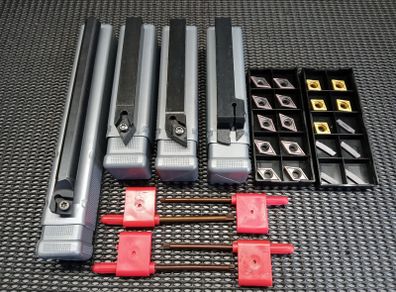 Lathe tool kit (4Pc) (12mm) DCMT11