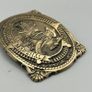 Rooster Cogburn John Wayne G&S Plated Solid Brass Vintage Belt Buckle by ADM Image 3
