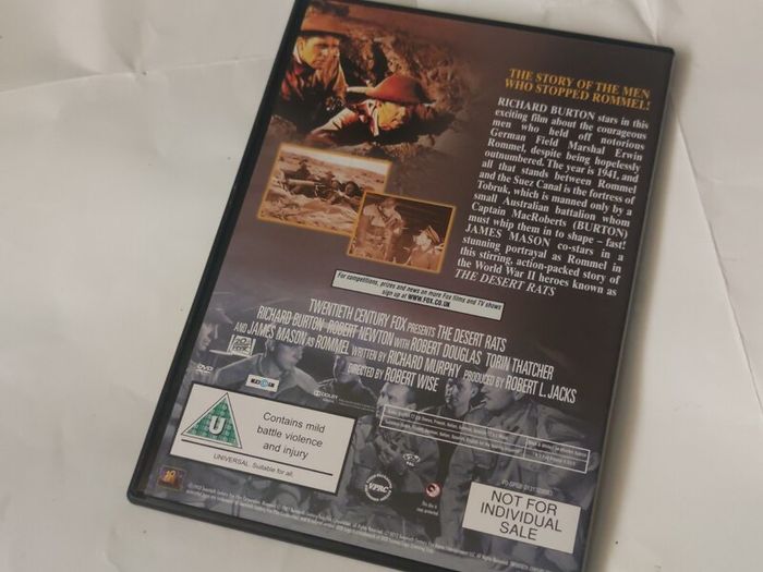 The Desert Rats Dvd
