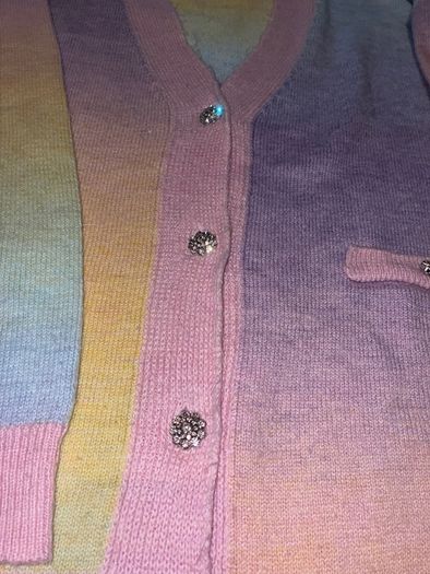 River Island Pastel Cardigan Size Medium