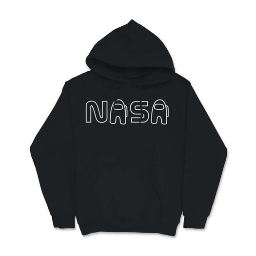 Kinda SUS NASA Imposter Among Us Basic Unisex Hoodie
