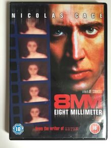 8mm [1999] Nicolas Cage, Joaquin Pheonix & James Gandolfini [Movie DVD]