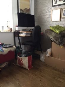 Small desk with Office Chair