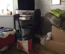 Small desk with Office Chair