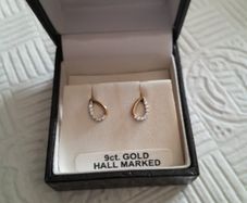 9ct gold earrings
