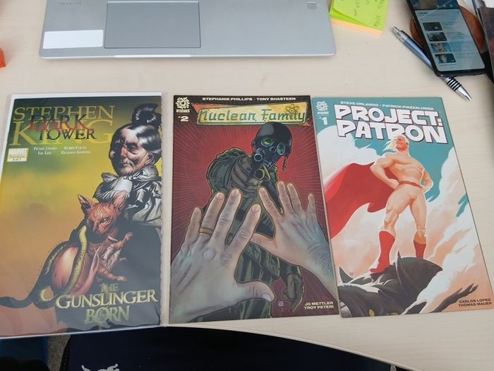 over 30 independent comics