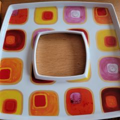 Retro snack plate