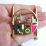 Retro MPP Art Pendant and Necklace length 30" Image 10
