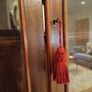Two-door antique Victorian mahogany bookcase Image 8