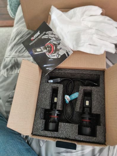 Upgraded Car headlight bulbs