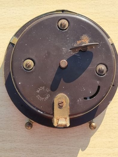 Vintage Scottish/English desk clock