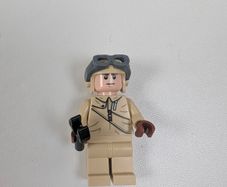 Lego Minifigure Indiana Jones iaj048 Fighter Pilot 77012
