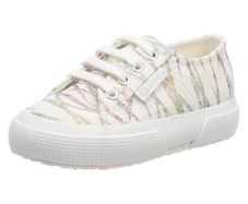 New Superga Glittery Bamboo Poles UK10/ EU28
