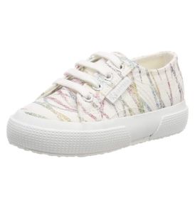New Superga Glittery Bamboo Poles UK10/ EU28