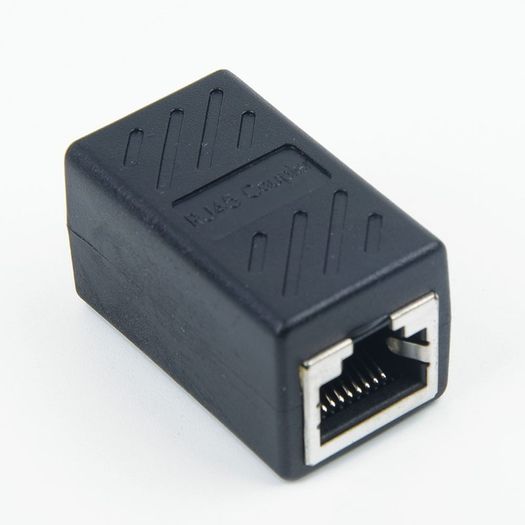 RJ45 Connector Network Extender Ethernet Kabel RJ45 Extender Adapter Gigabit Interface Female To Female Network Connector