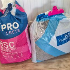Rapid Setting Concrete and Washed Plastering Sand