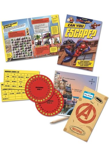 Marvel avengers Spider-Man escape game birthday present