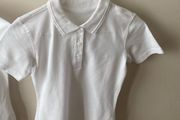 Lily &amp; Dan white polo shirt (new) age 9-10