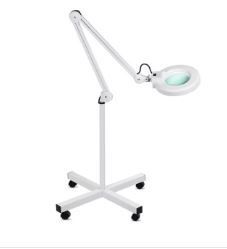 8X Amplifying Glass Floor Stand Light Movable Virus Light