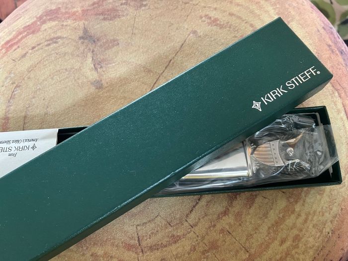 Kirk Steiff Pewter Letter Opener New in Box Eagle Design