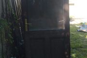 Hardwood Half Glazed Back Door