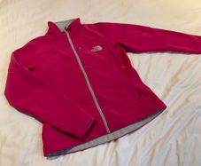 North Face The Northface pink zip up jacket Small S