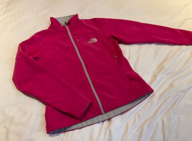 North Face The Northface pink zip up jacket Small S