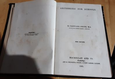 Barnard smith's school arithmetic